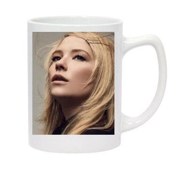 Haley Bennett 14oz White Statesman Mug