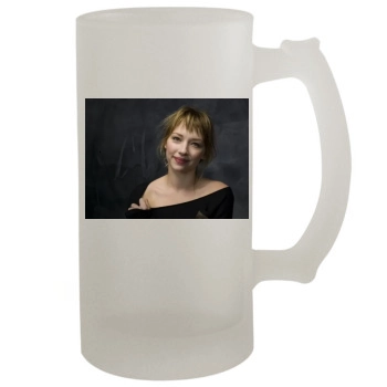 Haley Bennett 16oz Frosted Beer Stein