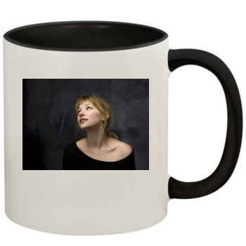 Haley Bennett 11oz Colored Inner & Handle Mug