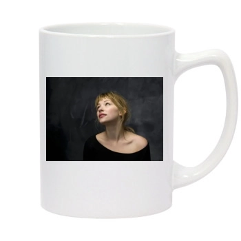 Haley Bennett 14oz White Statesman Mug