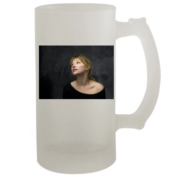 Haley Bennett 16oz Frosted Beer Stein