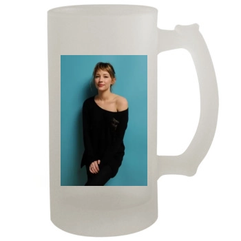 Haley Bennett 16oz Frosted Beer Stein