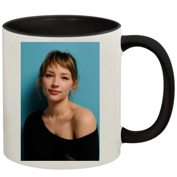 Haley Bennett 11oz Colored Inner & Handle Mug