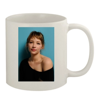 Haley Bennett 11oz White Mug