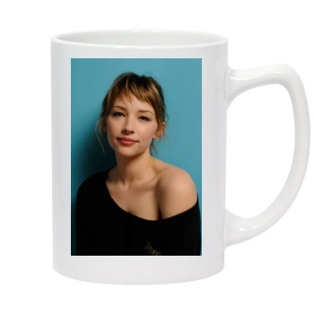 Haley Bennett 14oz White Statesman Mug