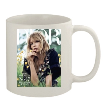 Haley Bennett 11oz White Mug