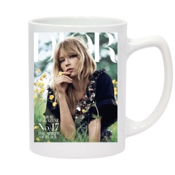 Haley Bennett 14oz White Statesman Mug