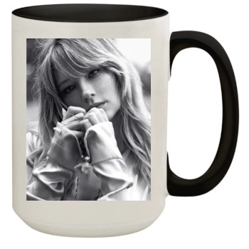 Haley Bennett 15oz Colored Inner & Handle Mug