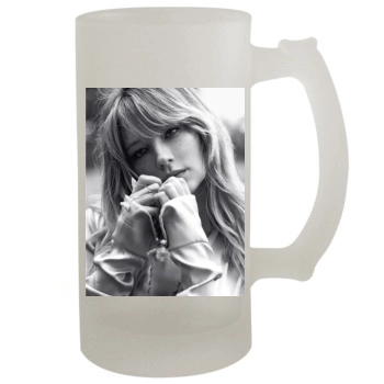 Haley Bennett 16oz Frosted Beer Stein