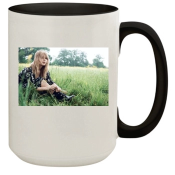 Haley Bennett 15oz Colored Inner & Handle Mug