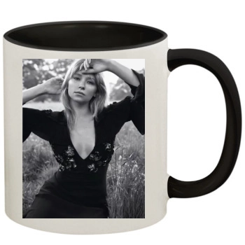 Haley Bennett 11oz Colored Inner & Handle Mug