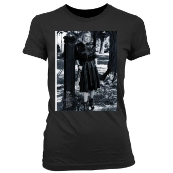 Haley Bennett Women's Junior Cut Crewneck T-Shirt