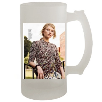 Haley Bennett 16oz Frosted Beer Stein