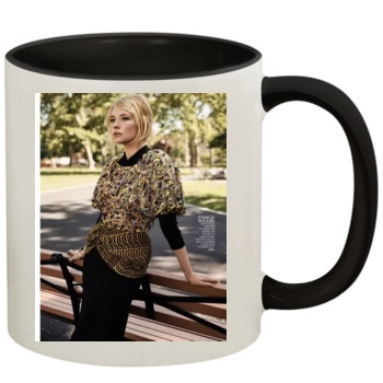 Haley Bennett 11oz Colored Inner & Handle Mug