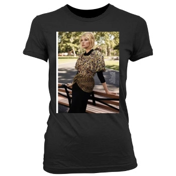 Haley Bennett Women's Junior Cut Crewneck T-Shirt