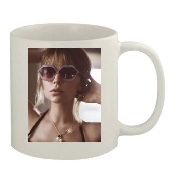 Haley Bennett 11oz White Mug