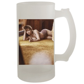 Haley Bennett 16oz Frosted Beer Stein