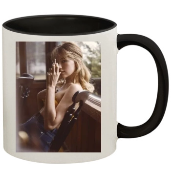 Haley Bennett 11oz Colored Inner & Handle Mug