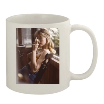 Haley Bennett 11oz White Mug