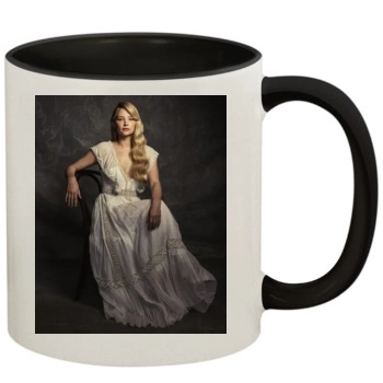 Haley Bennett 11oz Colored Inner & Handle Mug