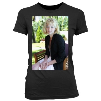 Haley Bennett Women's Junior Cut Crewneck T-Shirt