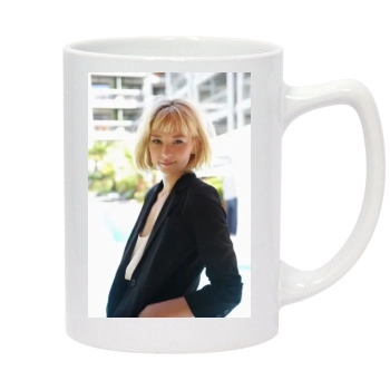 Haley Bennett 14oz White Statesman Mug