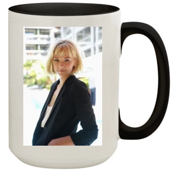 Haley Bennett 15oz Colored Inner & Handle Mug