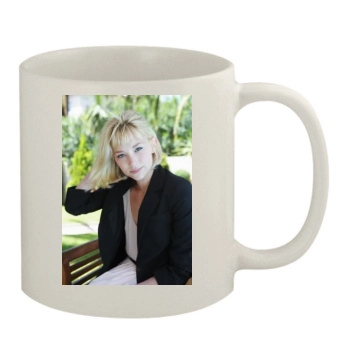 Haley Bennett 11oz White Mug