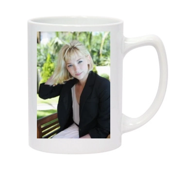 Haley Bennett 14oz White Statesman Mug