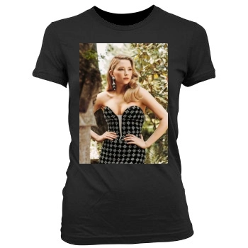 Haley Bennett Women's Junior Cut Crewneck T-Shirt