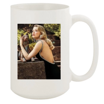 Haley Bennett 15oz White Mug