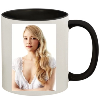 Haley Bennett 11oz Colored Inner & Handle Mug