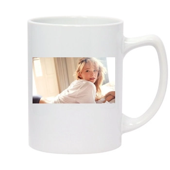 Haley Bennett 14oz White Statesman Mug