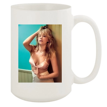 Haley Bennett 15oz White Mug