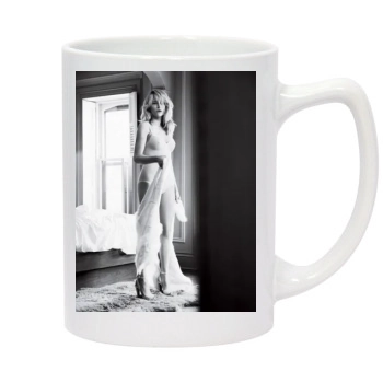 Haley Bennett 14oz White Statesman Mug