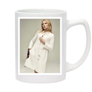 Haley Bennett 14oz White Statesman Mug