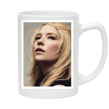 Haley Bennett 14oz White Statesman Mug