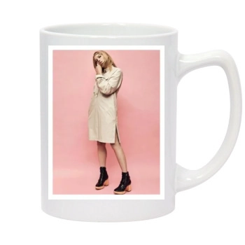 Haley Bennett 14oz White Statesman Mug