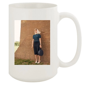 Haley Bennett 15oz White Mug