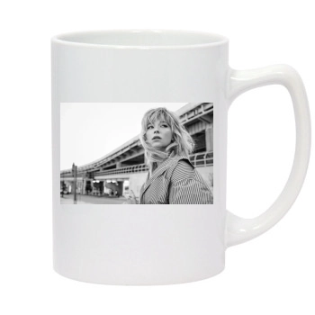 Haley Bennett 14oz White Statesman Mug