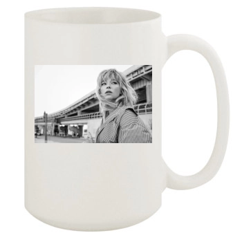 Haley Bennett 15oz White Mug