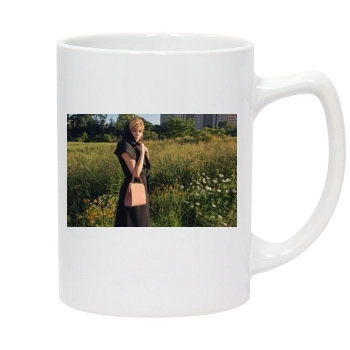 Haley Bennett 14oz White Statesman Mug