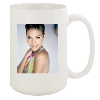 Halle Berry 15oz White Mug