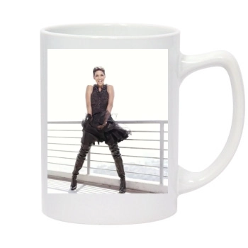 Halle Berry 14oz White Statesman Mug