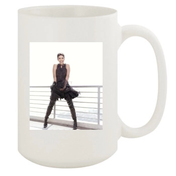 Halle Berry 15oz White Mug