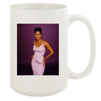 Halle Berry 15oz White Mug