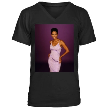 Halle Berry Men's V-Neck T-Shirt