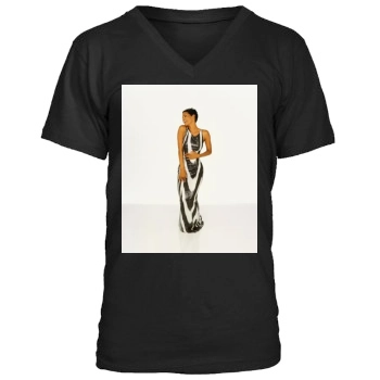 Halle Berry Men's V-Neck T-Shirt