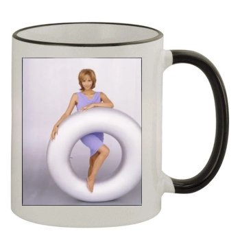 Halle Berry 11oz Colored Rim & Handle Mug