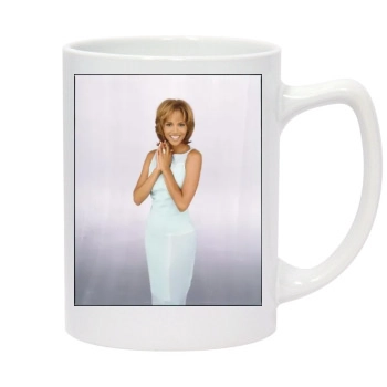 Halle Berry 14oz White Statesman Mug